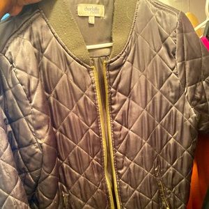 Army green bomber jacket